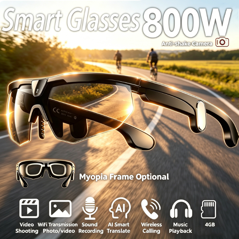 Smart Glasses Lens - 2026 New 32MP Pixel HD Photo