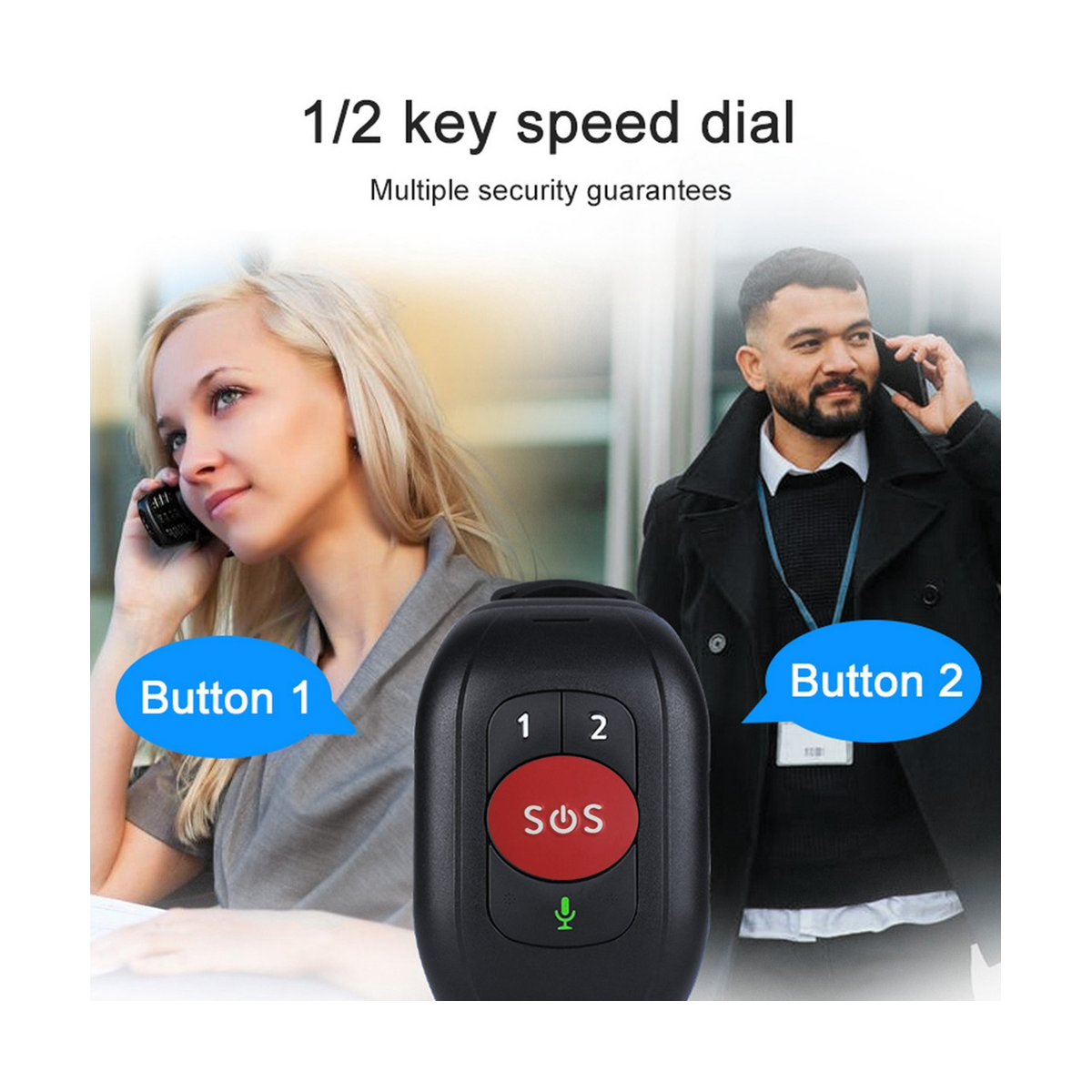 Elder 4G LTE GPS Tracker Brace - Fall Detection Watch ulasan dan harga