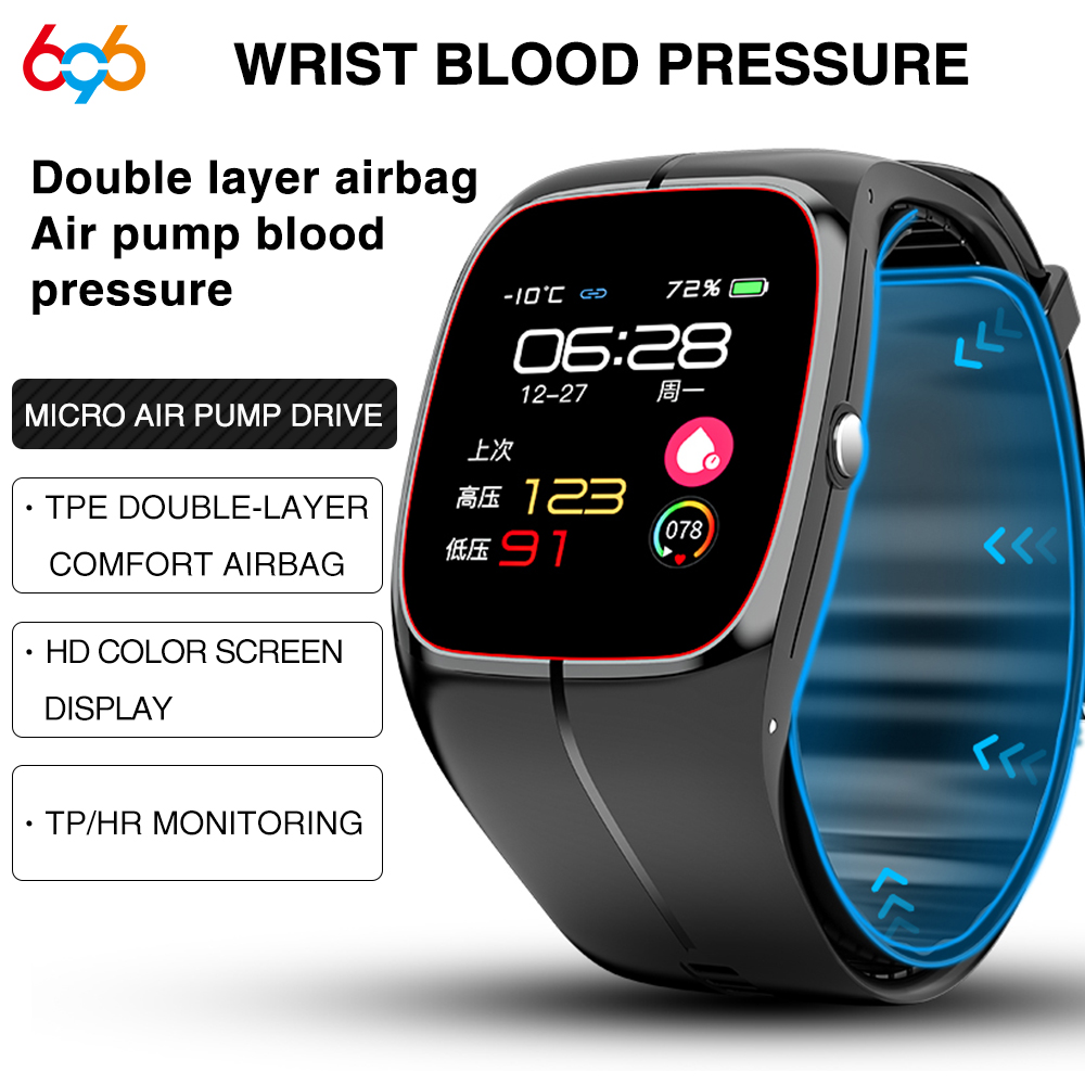 New Blood Pressure Blood Oxyge - Fall Detection Watch ulasan dan harga