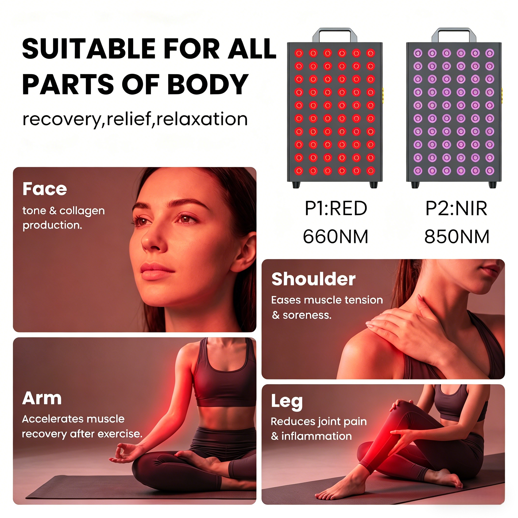 300W Remote Control Led Red Li - Galvanic Skin Sensor ulasan dan harga