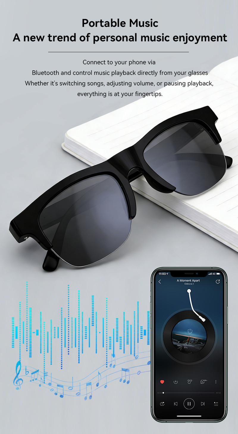 AI Smart Glasses 4K Remote Con - Smart Glasses Lens ulasan dan harga