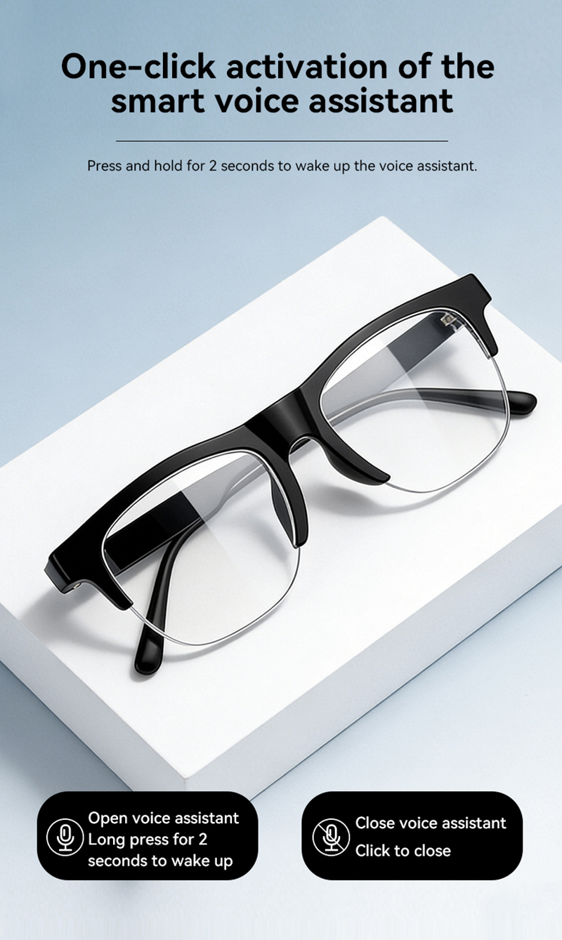 AI Smart Glasses 4K Remote Con - Smart Glasses Lens ulasan dan harga