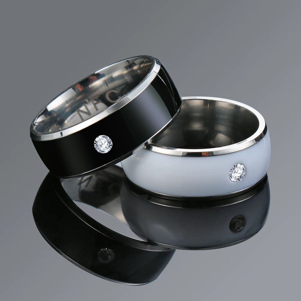 NFC Smart Ring Stainless Steel - Smart Ring Nfc Pay ulasan dan harga
