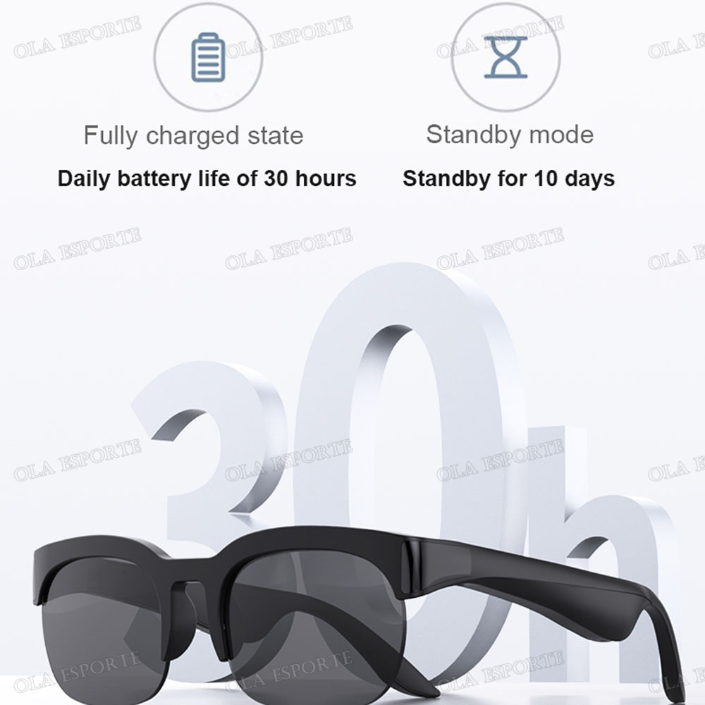 New Smart Bluetooth V5.3 Sungl - Smart Glasses Lens ulasan dan harga
