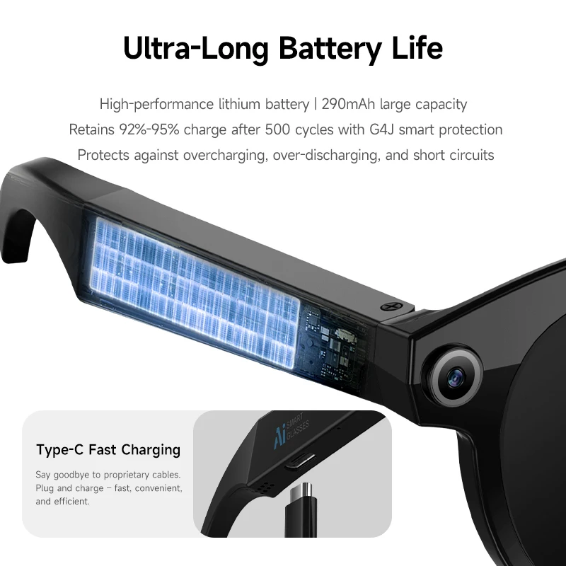 Lenovo 8K HD Smart Glasses 160 - Smart Glasses Lens ulasan dan harga