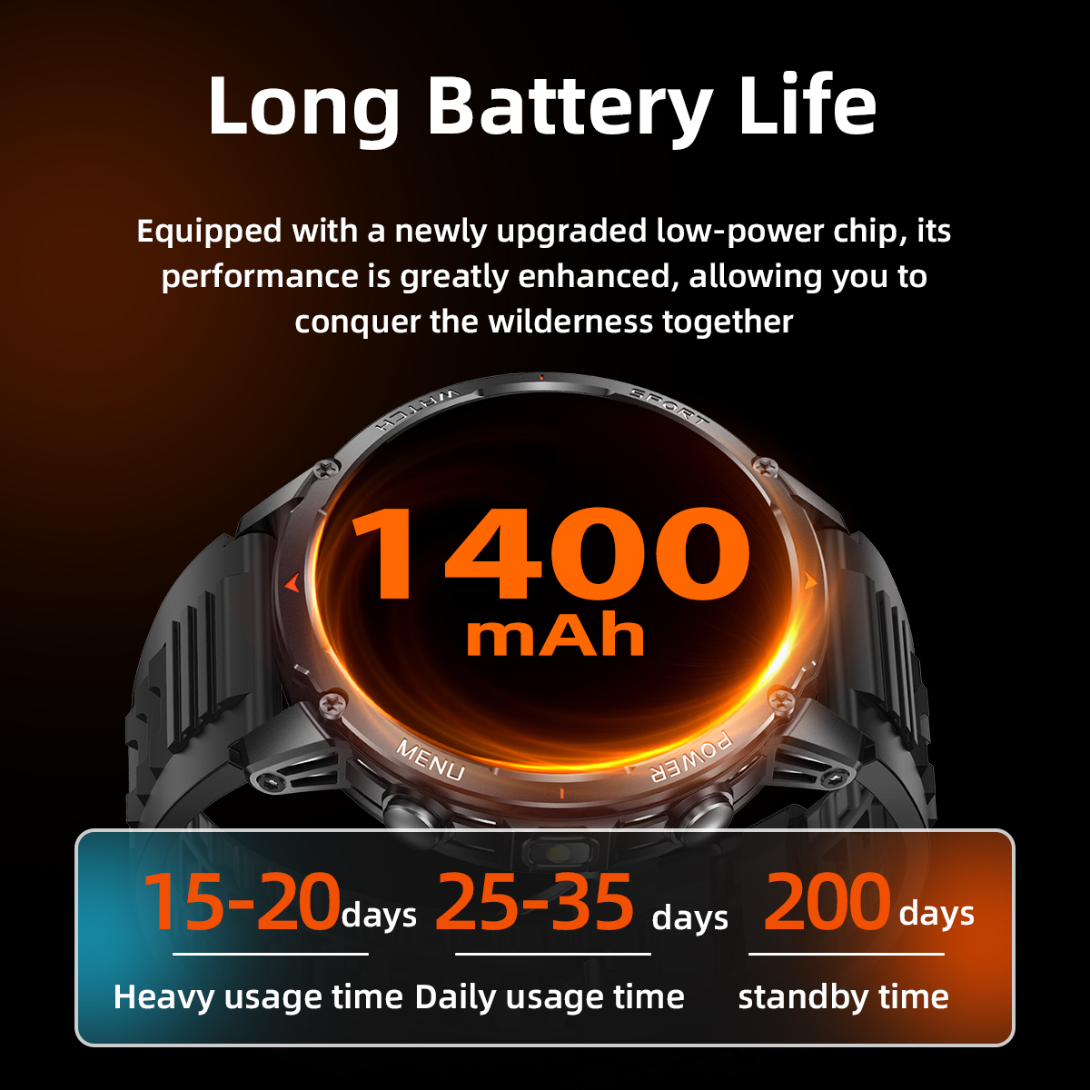 2026 New Military Smart Watch  - Smart Insole Pressure ulasan dan harga