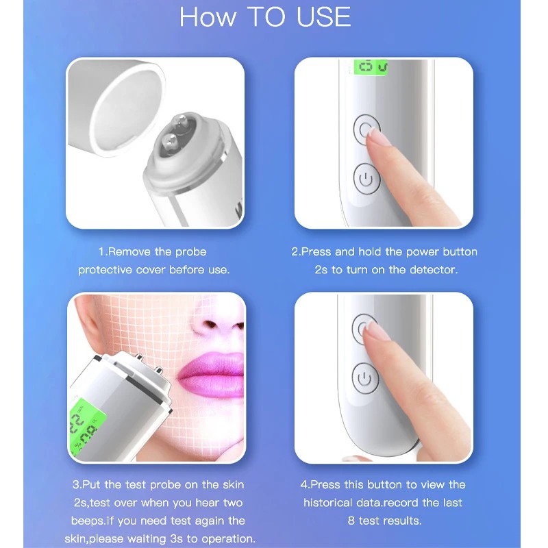 Portable Rechargeable Skin Ana - Galvanic Skin Sensor ulasan dan harga