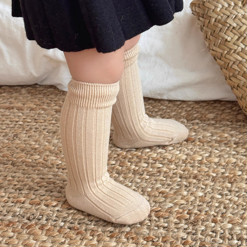 Solid Color Boys Girls Long So - Baby Sock Oximeter ulasan dan harga