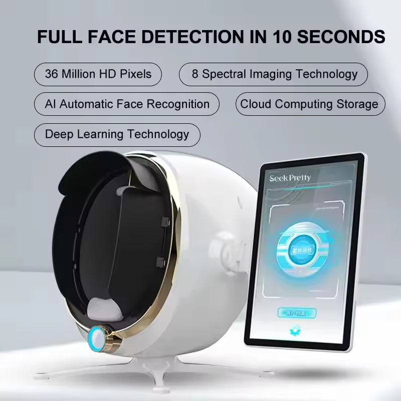 HD Camera 3D Magic Mirror Faci - Galvanic Skin Sensor ulasan dan harga
